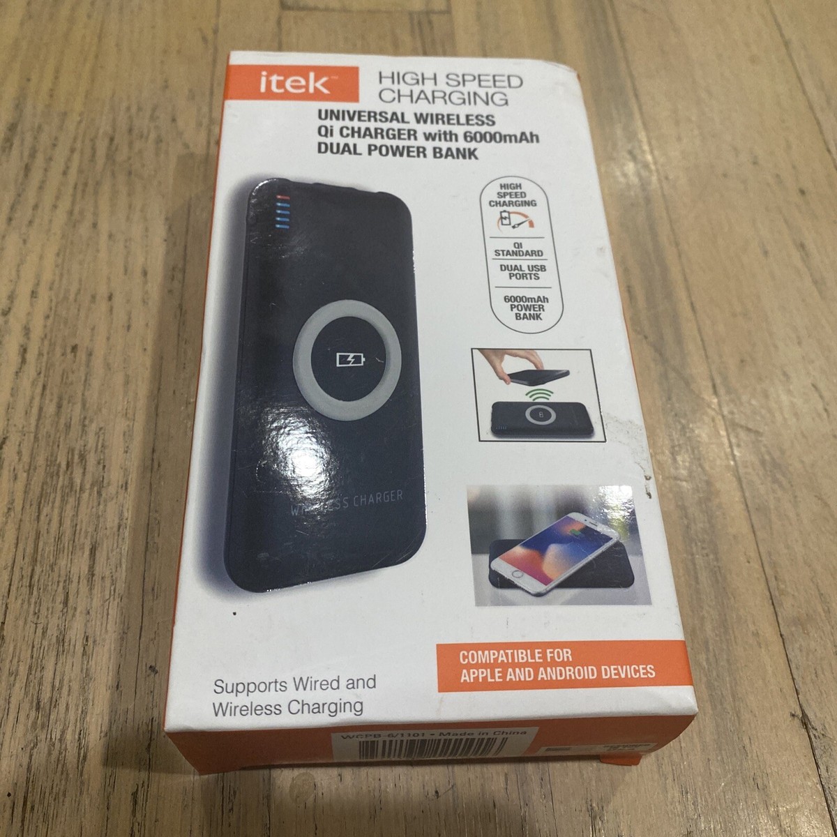NEW iTek SoundLogic High Speed Universal Wireless Qi Portable