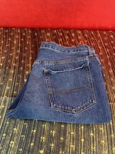 Mens Op Slim Straight Blue Jeans Size 38X32X29 Boot Cut Great Work Jeans