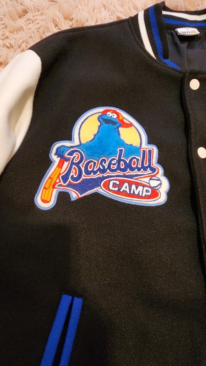 クッキーモンスター 野球ジャケット 13DE MARZO Buy 13De Marzo x Sesame Street Cookie Monster Bear Baseball