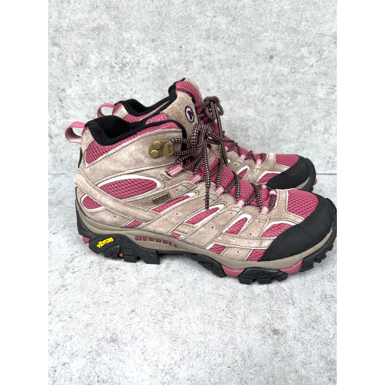 Nuovi scarponi da trekking Merrell donna 11 Moab 2 Mid impermeabili campeggio boulder blush
