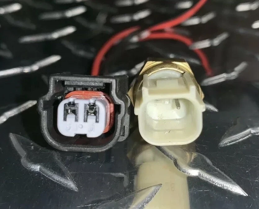 Sensor de temperatura de refrigerante TX215 más conector para Honda 06-20 Foto 2 de 2