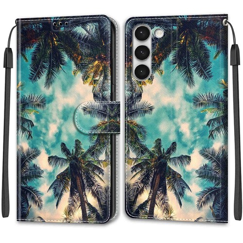 Wallet Card Slot Pattern Leather Case For Samsung Galaxy A13/A14/A15/A03S/A05S - Picture 103 of 109