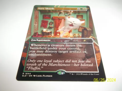 Aura Shards Diabolical Dioramas  Secret Lair x1 NM/LP