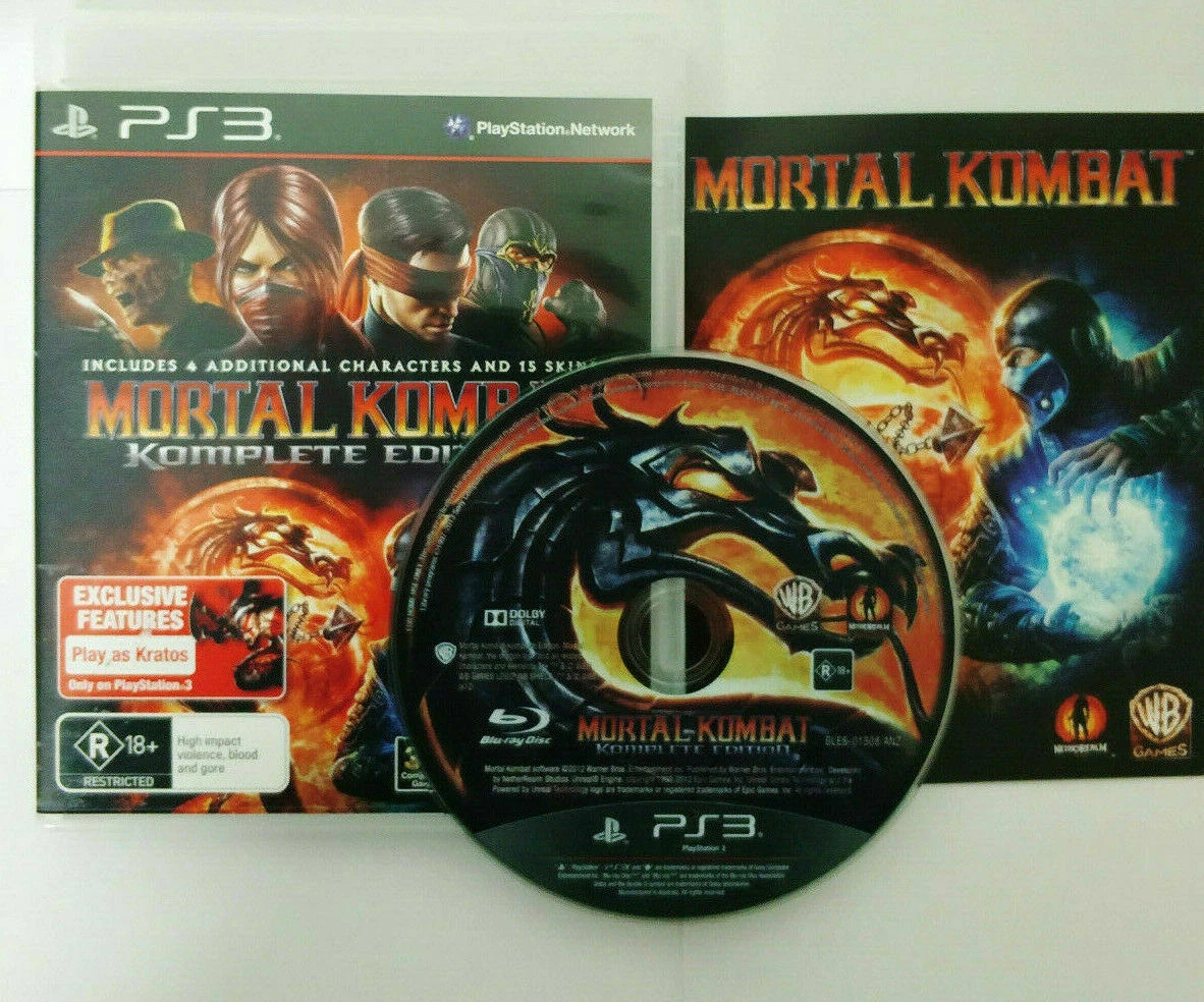 Mortal kombat 2024 komplete edition ps3