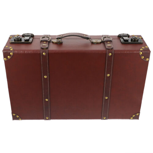 Vintage Style Case Small Containers Antique Treasure Chest Multifunction-