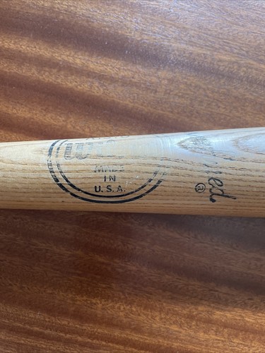 Hank Aaron Special Wilson Vtg A1310 33" Famous Players Baseball Bat - Picture 3 of 6