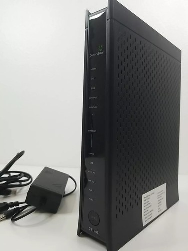 CenturyLink ZyXEL C2100Z Wireless 802.11ac VDSL Prism TV Gateway Modem Router - Picture 3 of 9