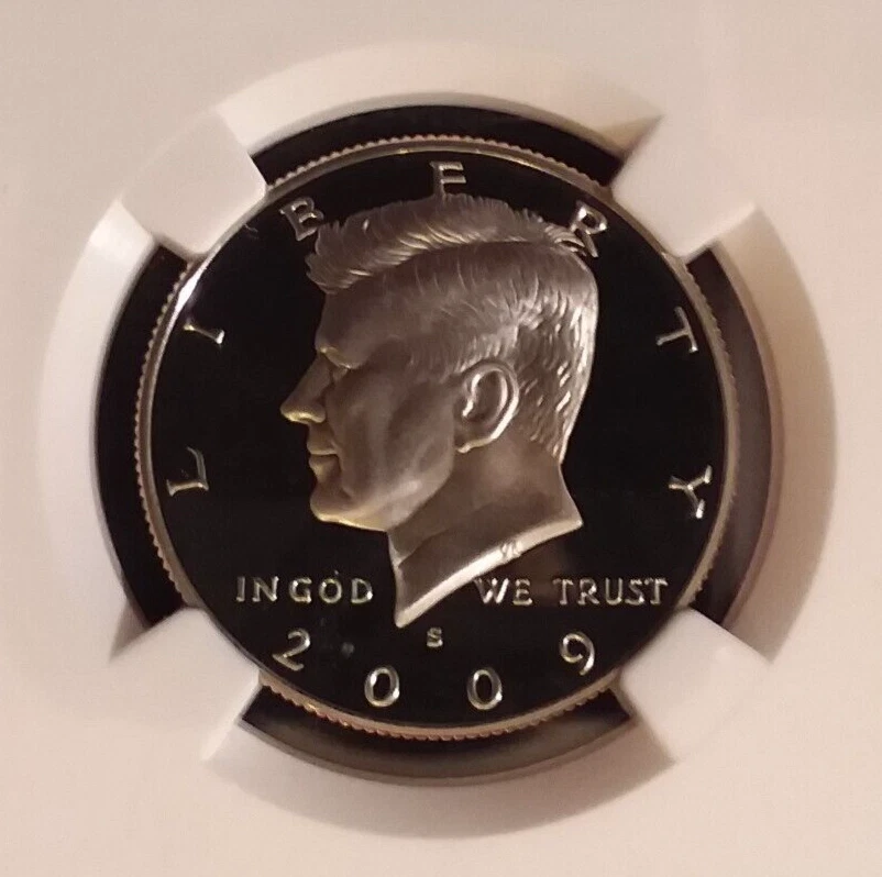 2009-S CLAD NGC PF 70 ULTRA CAMEO KENNEDY HALF ** TOP POP PERFECT UCAM PROOF ** - Image 2 of 4
