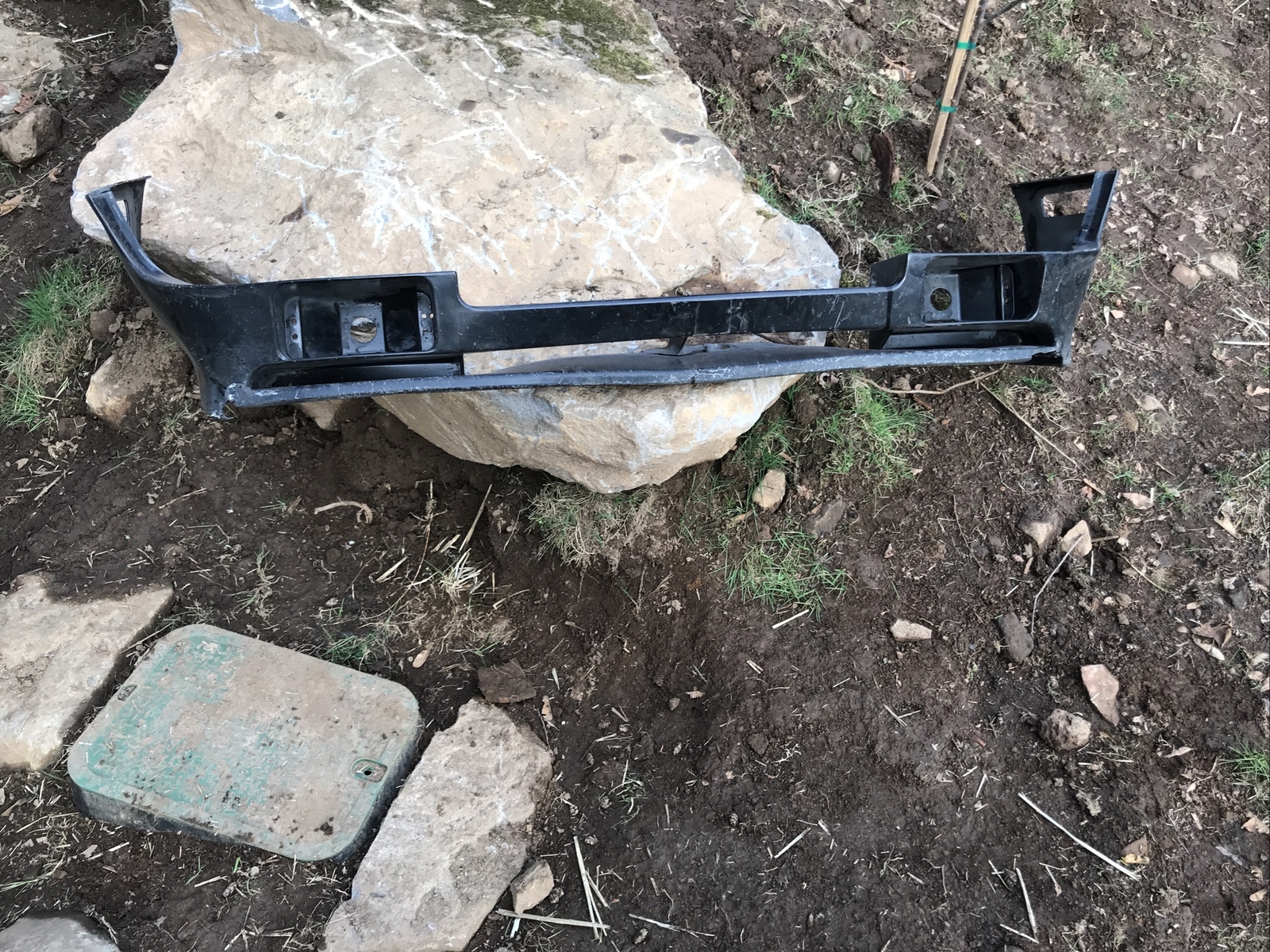 1986 Porsche 944 2.5 Front Bumper Lower Spoiler Valance Cover OEM 