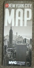 Official New York City NYC Visitor Tourist Map 2020 Edition