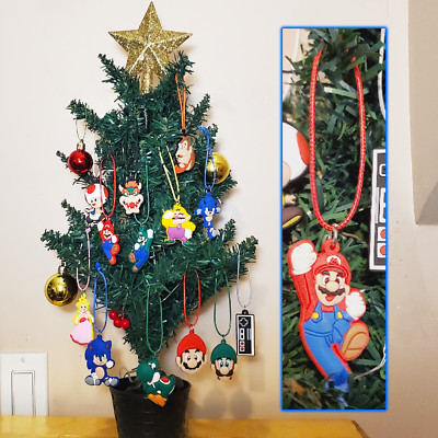 Super Mario Bros. Christmas tree ornament set   (13 pcs) video game ornaments