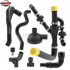 1.8T Crankcase Breather Hose Pipe Valve Kit for VW Jetta Bora Golf Beetle Passat