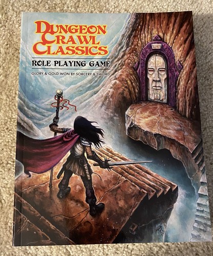 Dungeon Crawl Classics Role Playing Game Trade Paperback Book 10th Printing