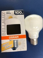 Osram Bellalux Soft White Bella T60 Sil 100 230V E27 100W GlüHlampe Dimmbar !!!