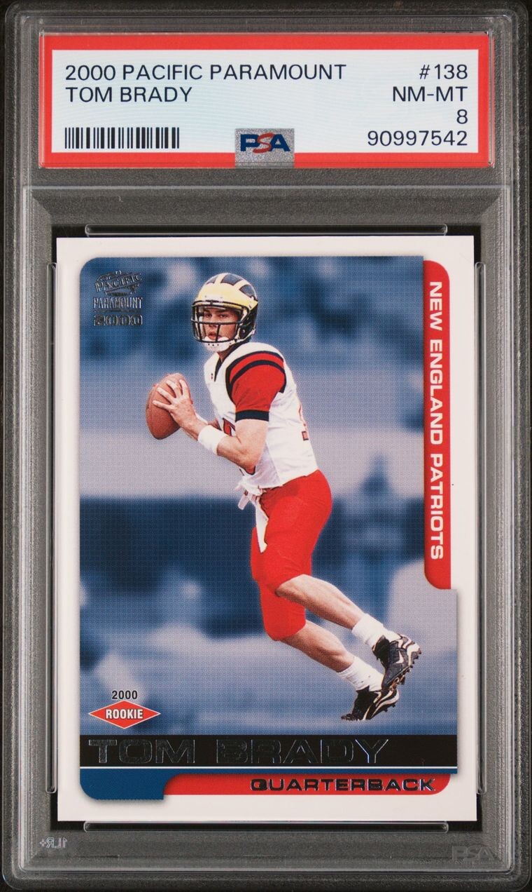 2000 Pacific Paramount Tom Brady