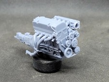Honda F20C S2000 model engine resin 3D printed 1:24-1:8 scale