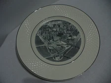 Spode Mansard Copeland England The Golden Triangle Pittsburgh 1967 plate