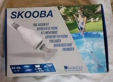 NEW OPEN BOX Everything is included Kokido Skooba Pool Vacuum Kit K535CBX/18 OEM
