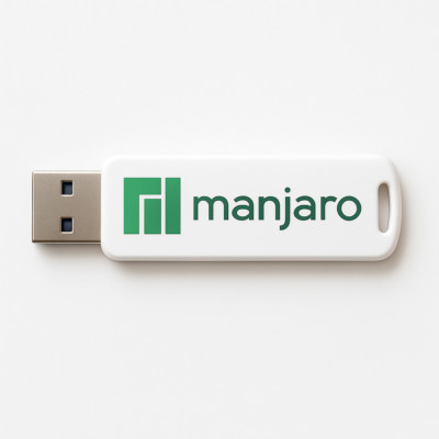Neuestes bootfähiges Manjaro Linux Betriebssystem bootfähiges USB-Installationslaufwerk