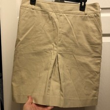 Lilly Pulitzer Skirt Khaki Beige Tan Skirt Women Size 10