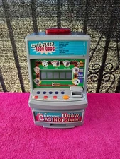 Radio Shack Tabletop Poker Royal Flush 1000 Odds Electronic Casino Game 12"