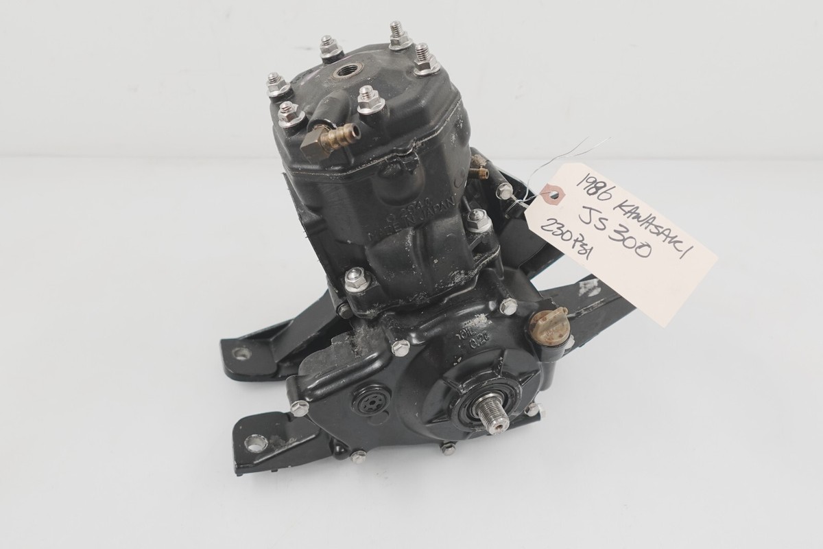 1987-1991 Kawasaki JS300 Complete OEM Engine Motor Ass'y