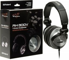 Roland V-Drums Stereo Headphones RH-300V Dynamic Closed Type Gold Plated Plug