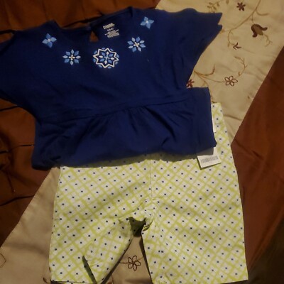 Gymboree Girls NWT New With Tags Greek Isle Size 4 Top Size 5-6 Shorts ...
