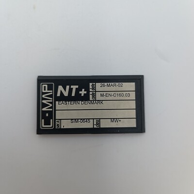 C-MAP NT+ EASTERN DENMARK EN-C160. Card Marine Charts Raymarine Navman Sweden