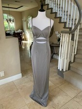 338 NWT PLATINUM LA FEMME PROM/PAGEANT/FORMAL DRESS/GOWN 22689 SIZE 6