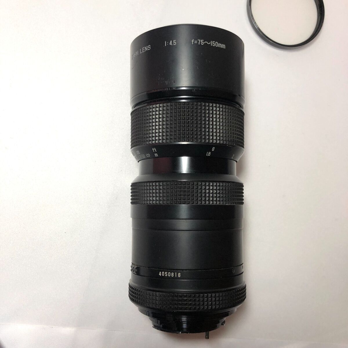 KOMURA ZOOM LENS f/4.5 75-150mm KOMURANON 715 Minolta MD KOMURA ZOOM LENS f/4.5 75-150mm KOMURANON 715 Minolta MD