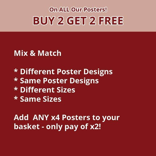"Makeup Girl" Wall Art Poster – Glam Up Your Space | Available in A3 & A4 Sizes - Picture 5 of 5