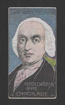 1899 Stollwerck Chocolate Card - Group 99 Italian Artists Painters - Tiepolo