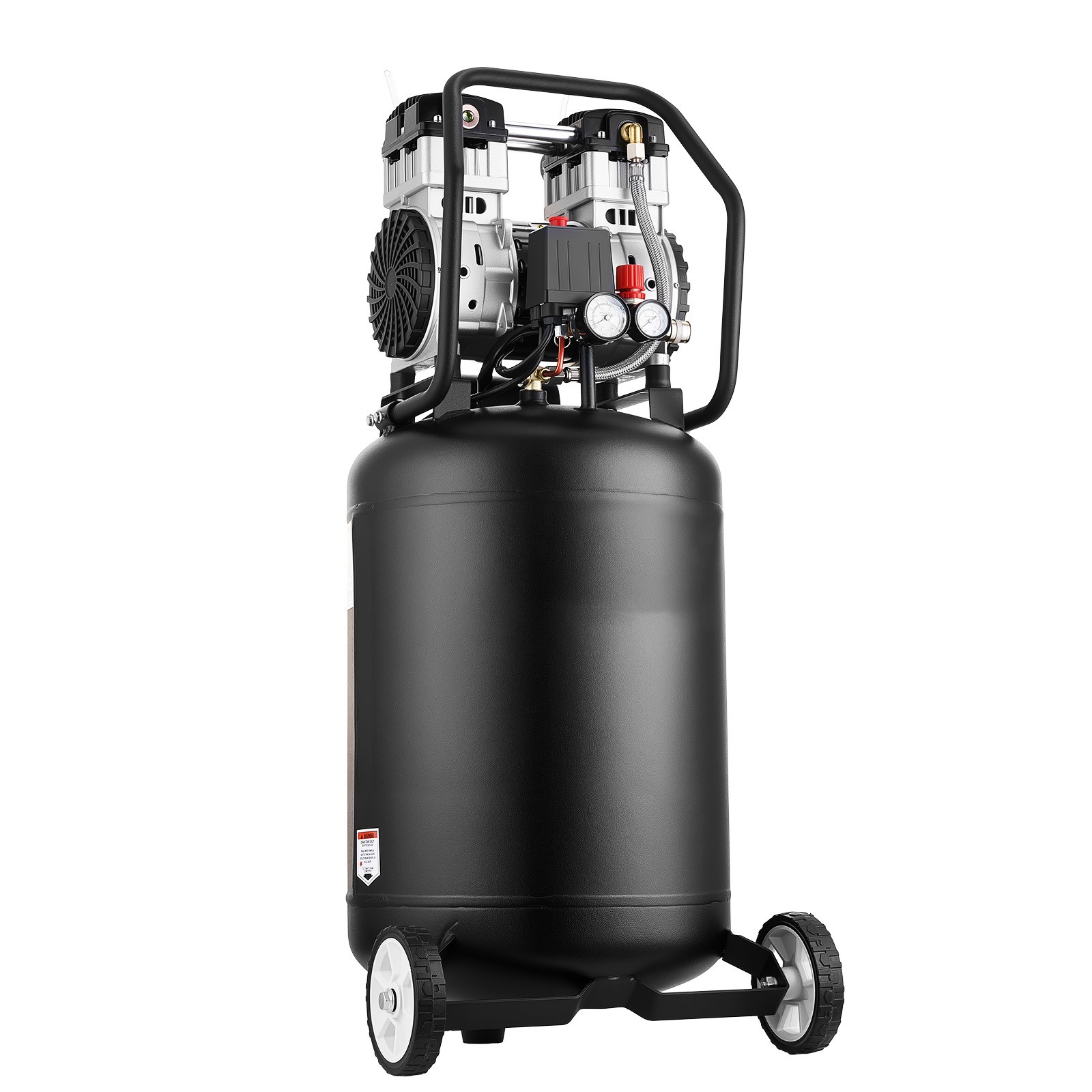 Uimoso 20-Gallon Air Compressor 2HP 4.5 SCFM at 90PSI Max 125PSI Oil-Free Tank