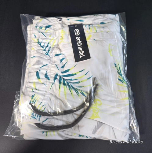 Ecko Unltd White Tropical Mix Board Shorts Men's Size L New With Tags - Picture 15 of 16