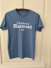 Chateau Marmont gift shop souvenir tee in blue XS