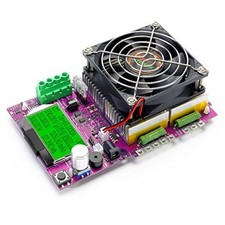 Adjustable Constant Current Electronic Load - 150W USB Electronic 25A Purple