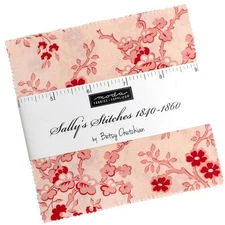 Sally's Stitches Charm Pack by Betsy Chutchian for Moda Fabrics
