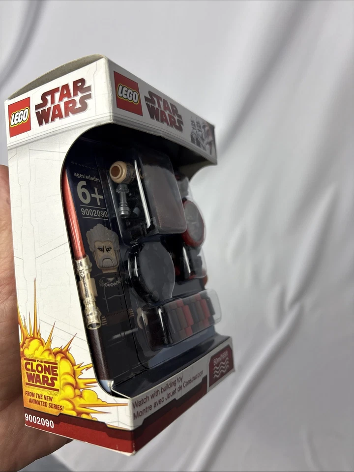Lego Star Wars Count Dooku Watch Clone Wars 2011 50M Water Resistant 9002090 NEW - Image 4 of 4