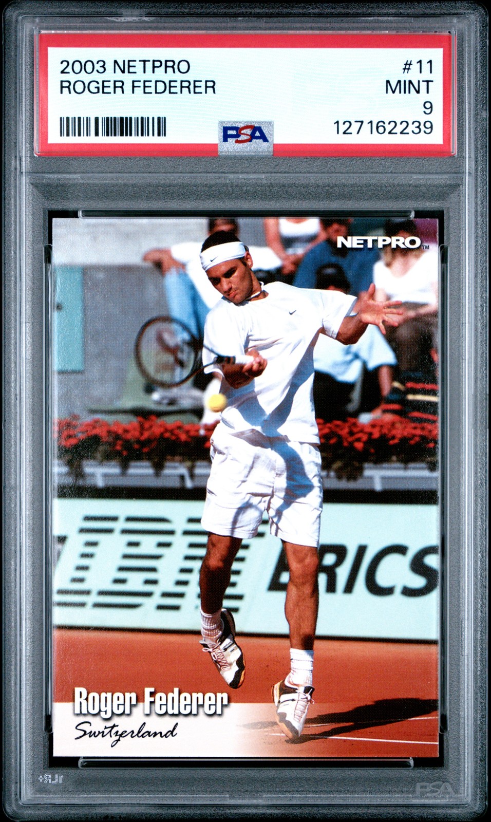 Roger Federer 2003 NetPro #11 Base Price Guide - Sports Card Investor