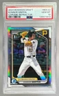 1813 Konnor Griffin 2024 Bowman Chrome Draft #BDC-22 Refractor 1st RC PSA 10