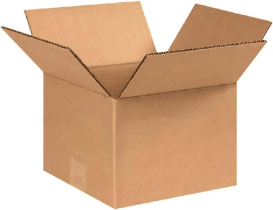 100 8x8x6 Cardboard Boxes Mailing Packing Shipping Corrugated Cartons - Image 3 of 4