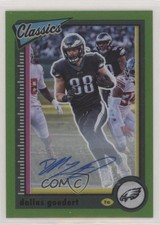 2022 Panini Classics 14/15 Dallas Goedert #80 Auto 0c3