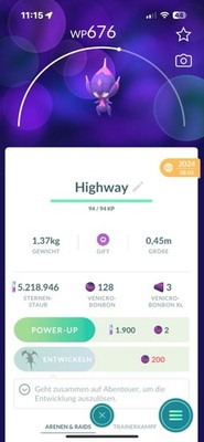 Pokemon Go Venicro / Poipole