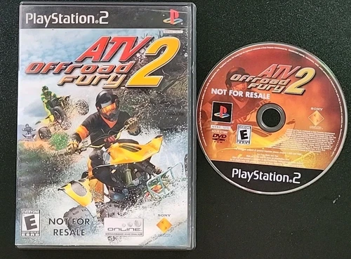 ATV Offroad Fury 2 (Sony PlayStation 2, 2002) | Tested/Working | No Manual