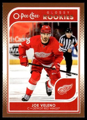 2021-22 O-Pee-Chee Glossy Bronze Joe Veleno Detroit Red Wings #R2 10154