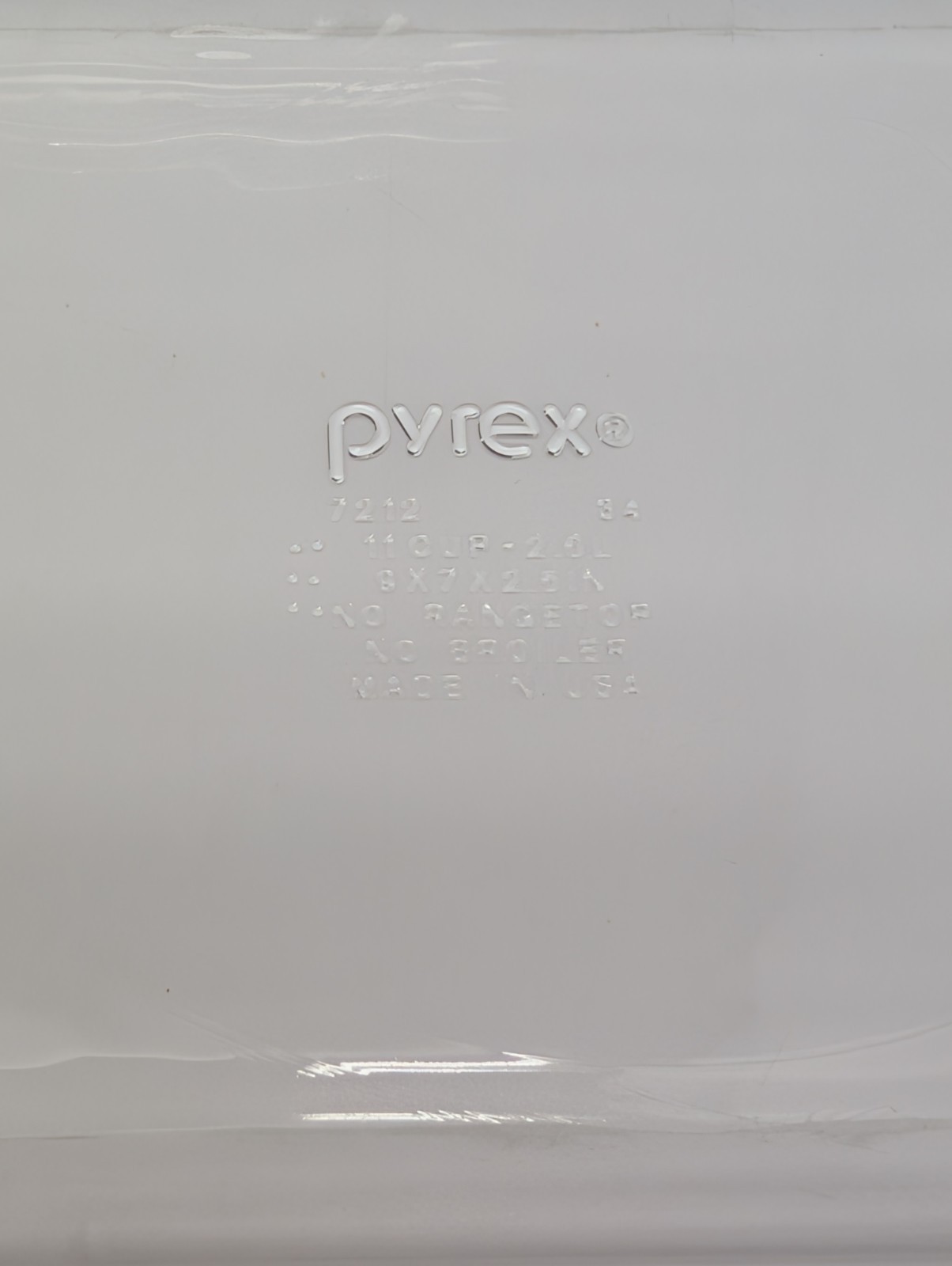 2Pc Pyrex Storage Nesting Baking Dishes 7211 and 7212 with Red Lids SEE DESC.