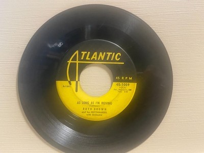 Ruth Brown - As long as I'm Moving/ I can see Everybody's Baby - 1955 45rpm VG++