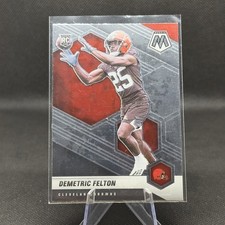2021 Panini Mosaic Football Base ROOKIE RC - DEMETRIC FELTON Browns #394