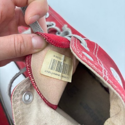 Vintage 90s Converse Chuck Taylor All Star Sneakers Shoes  display picture 3